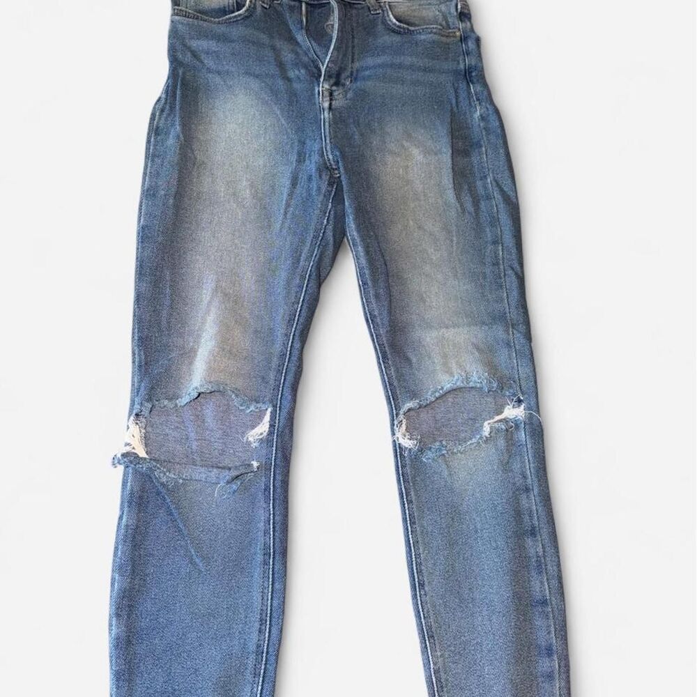 Forever-21 Women's Blue and Navy Jeans